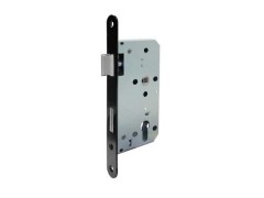 Thân khóa lưỡi gà và chốt chết Hafele E55/72A 911.25.100 - Màu đen